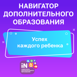  Навигатор дополнительного образования успех каждого ребенка 
